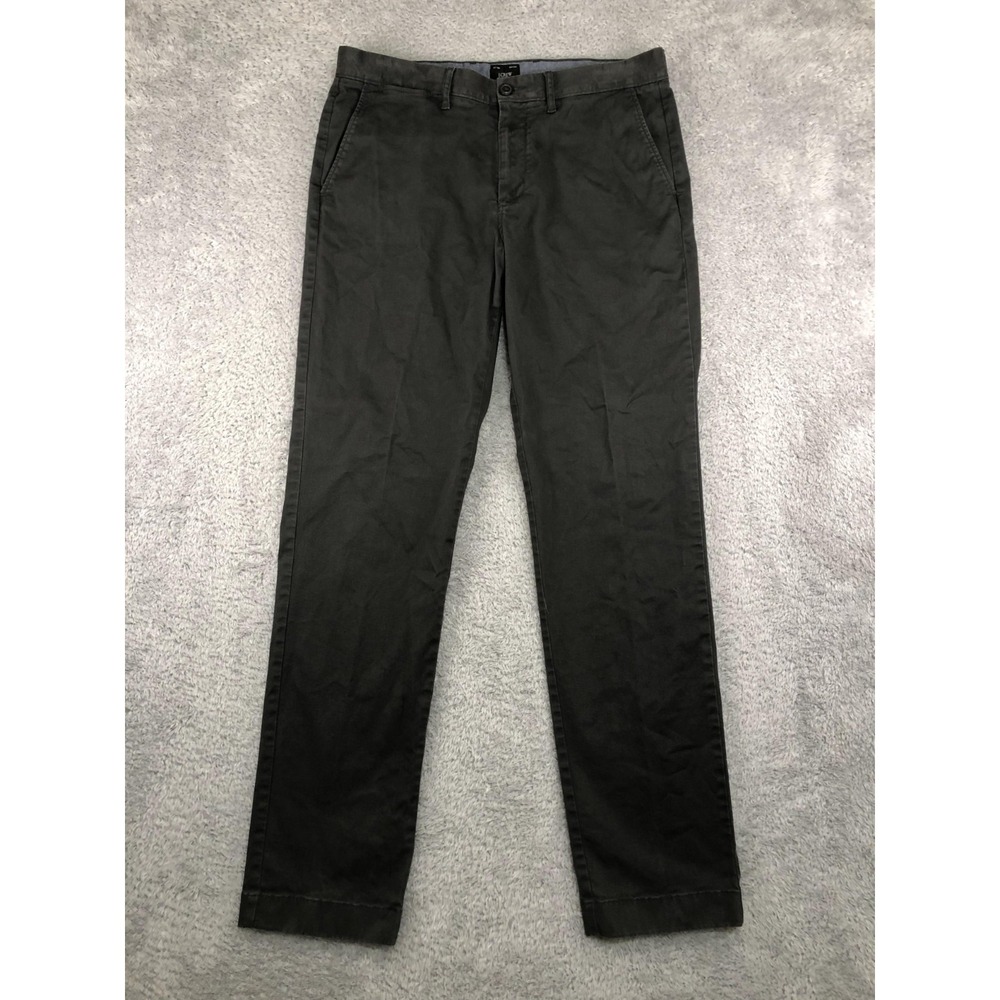 J Crew 770 Pants Mens 33x32 (Tag 32x32) Gray Straight